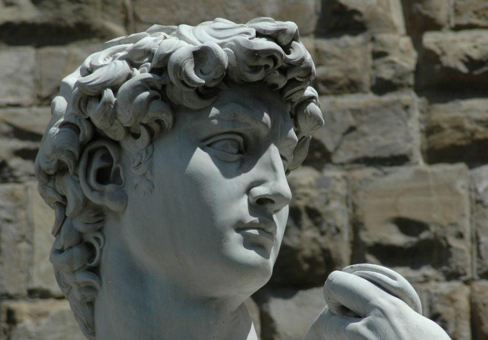 David, Portrait, Florenz, Italien