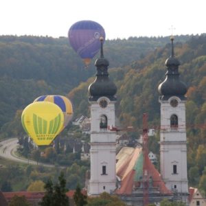 Ballone am Zwiefalter Münster, Deutschland