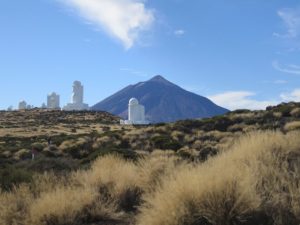 Observatorium im Teide-Nationalpark, Teneriffa, Spanien