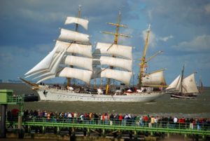 Gorch Fock unter Segeln