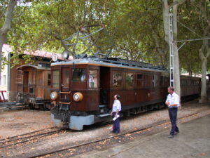 Schmalspurbahn Rote Blitz, Soller, Mallorca, Spanien