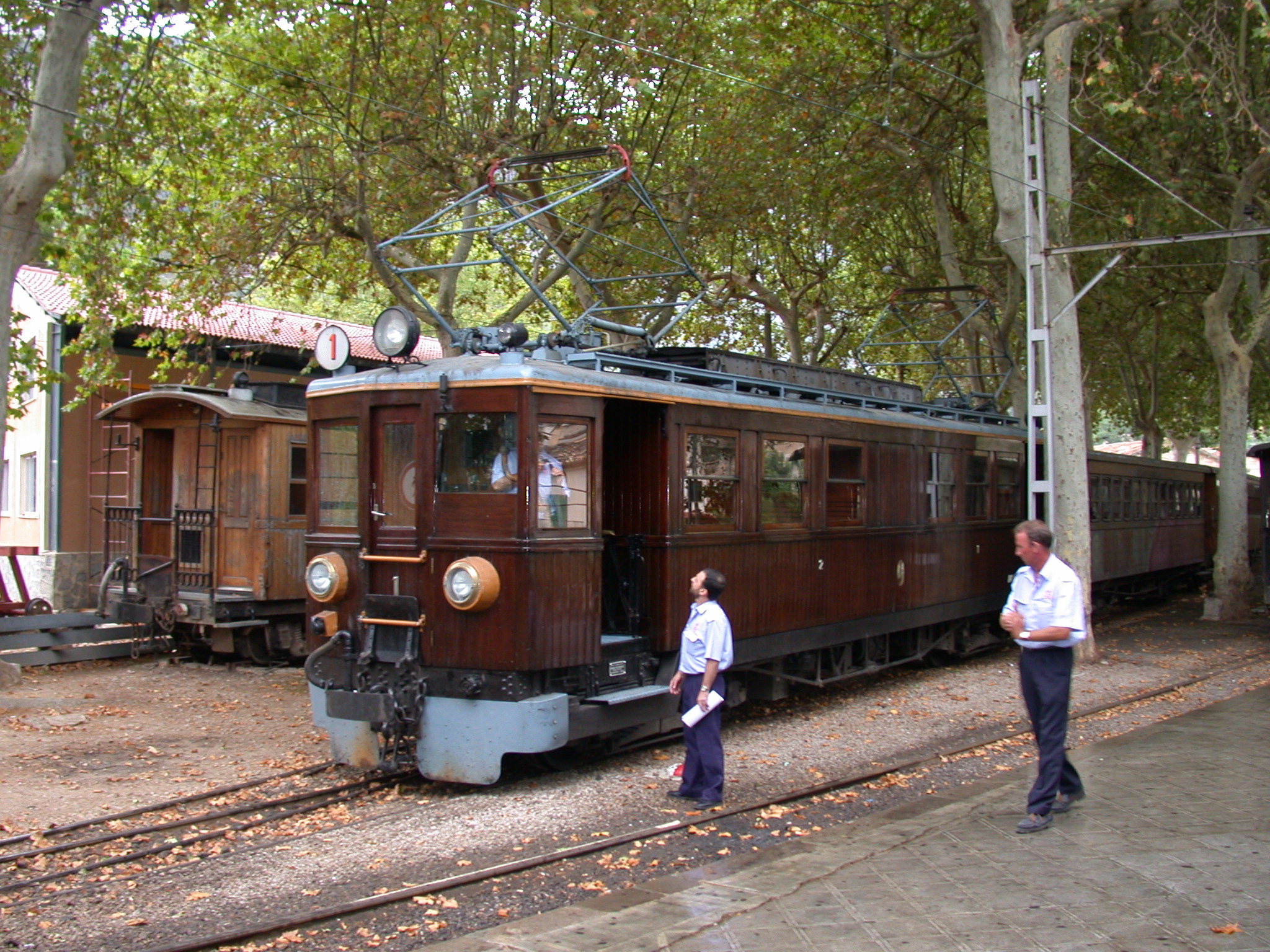 Schmalspurbahn Rote Blitz, Soller, Mallorca, Spanien