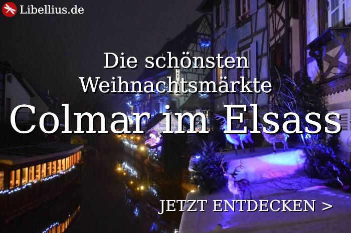 Werbung Weihnachtsmarkt Colmar
