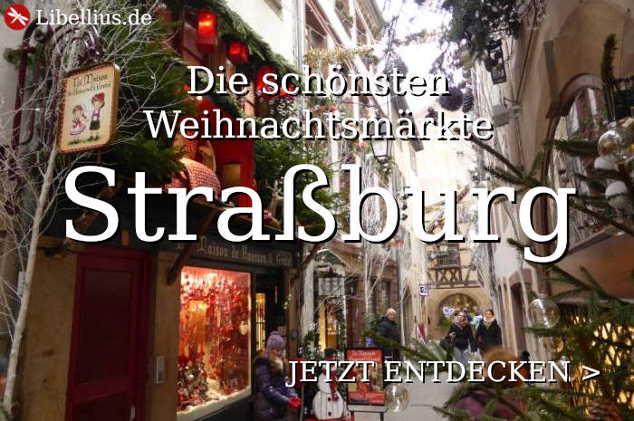 Werbung Weihnachtsmarkt Straßburg