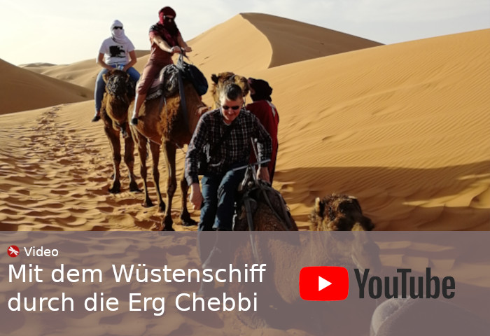 YouTube Video Marokko Wüste