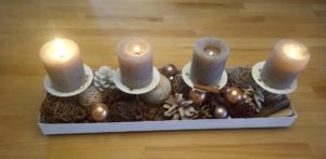 Adventsgesteck