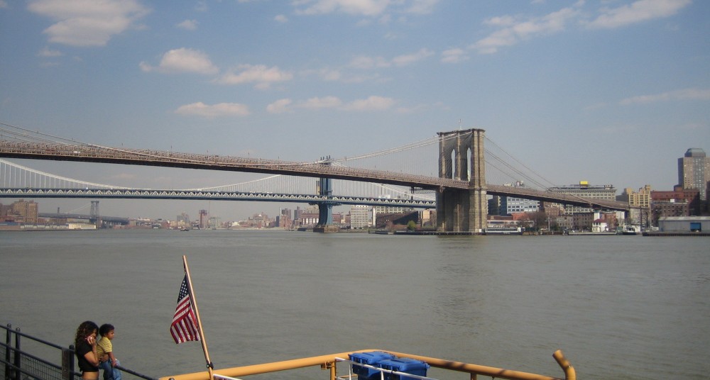 Manhatten und Brooklyn Bridge