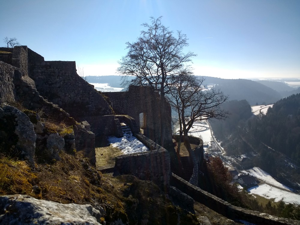 Ruine Hohen-Gundelfingen, Lautertal, Deutschland