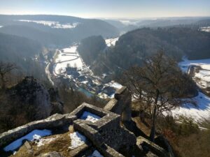 Ruine Hohen-Gundelfingen, Lautertal, Deutschland