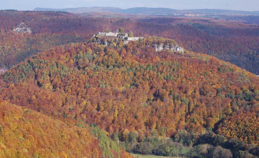 Ruine Hohenurach, Schwäbische Alb, Deutschland