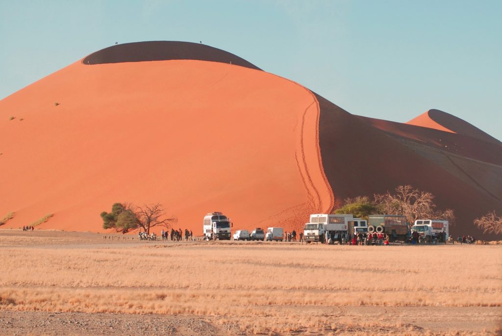 Düne 45, Sossusvlei, Namibia, Afrika