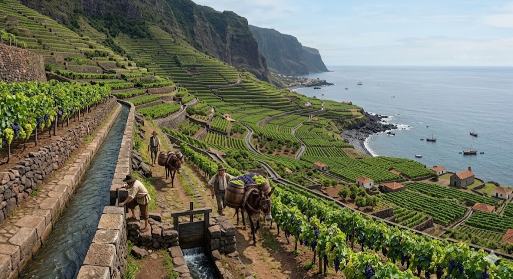 Madeira, Weinberge