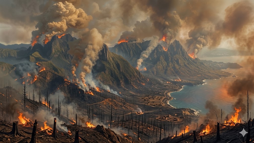 Madeira brennt